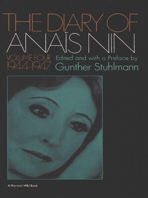 cover image of The Diary of Anaïs Nin, 1944–1947